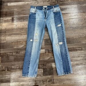 Free People Blue Boot Cut Jeans